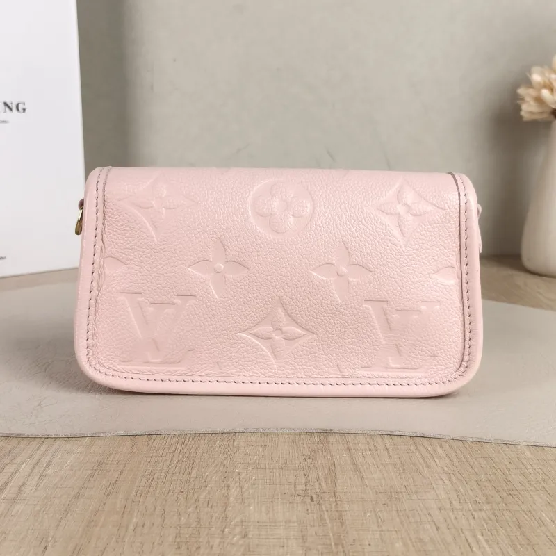 Louis Vuitton Crossbody Bag Diane Baguette Bag Empreinte Embossed Calfskinnano19 × 6 × 10.5 cm — cover view 2 of 4