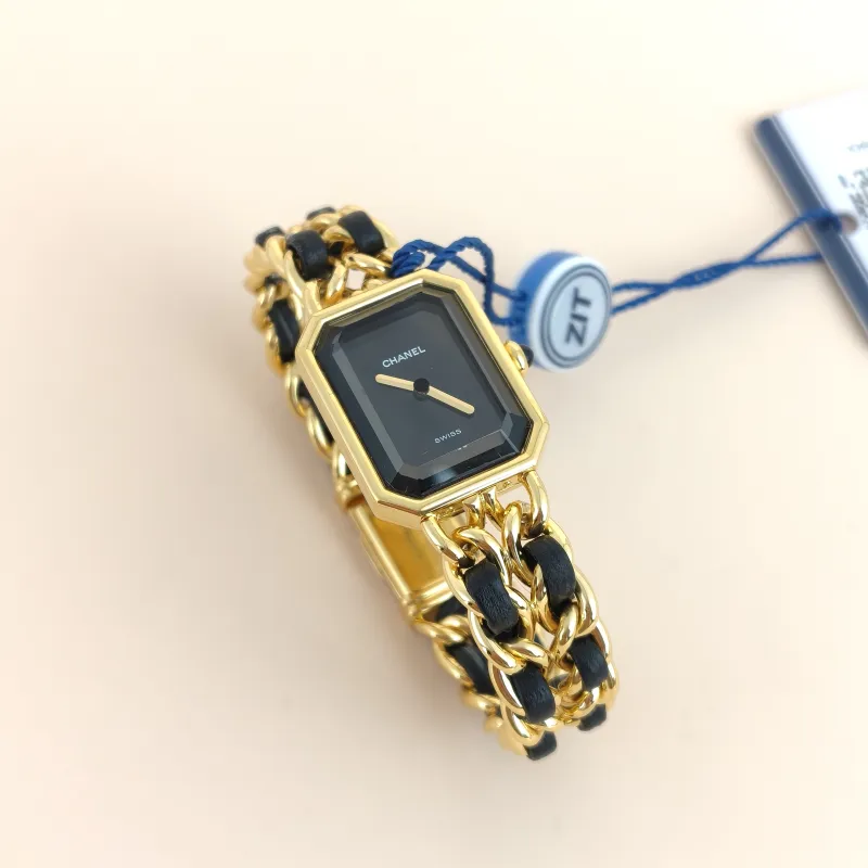 Chanel Watch Première Édition Originale Black with Gold-Tone Hardware Black with Gold-Tone Hardware One Size 26.1*20 M — cover view 2 of 6