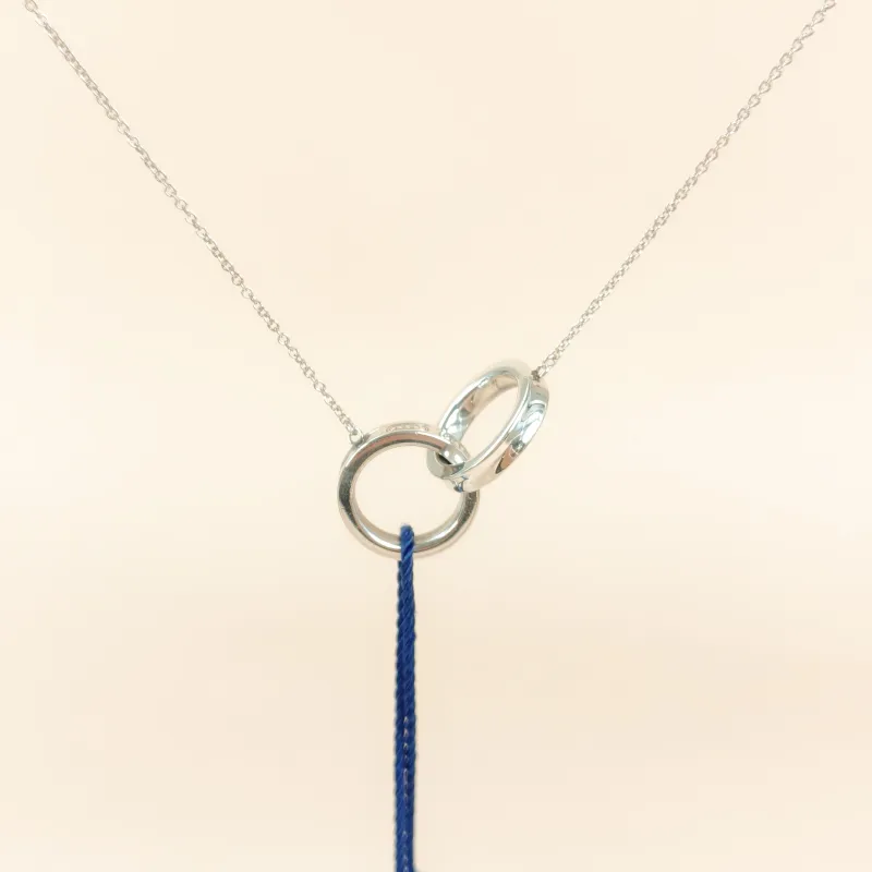 Tiffany&Co. Necklace Tiffany 1837® Silver925 One Size38cm