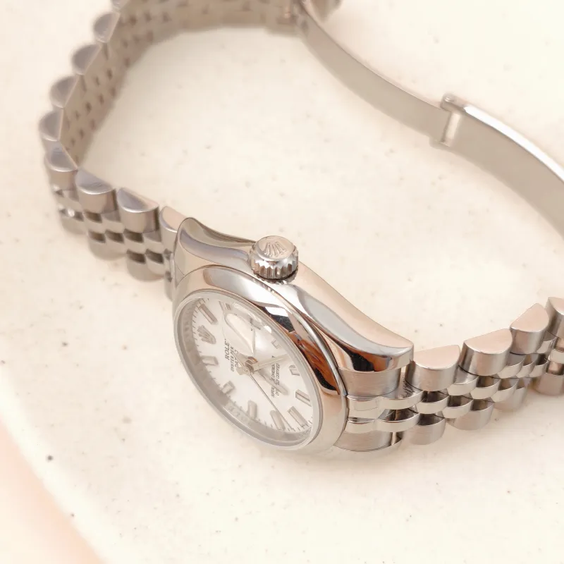 Rolex Watch Watch White One Size White 28mm — cover view 8 of 10