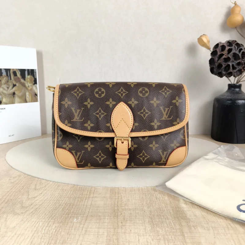 Louis Vuitton Crossbody Bag Diane Baguette Bag Shoulder Strap PVC Small24 × 9 × 15 cm — cover view 5 of 6