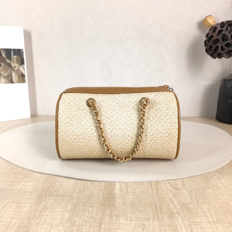 Chanel Crossbody Bag Crossbody Bag Brown Woven Mini 19 × 11 × 11 cm — cover view 4 of 5