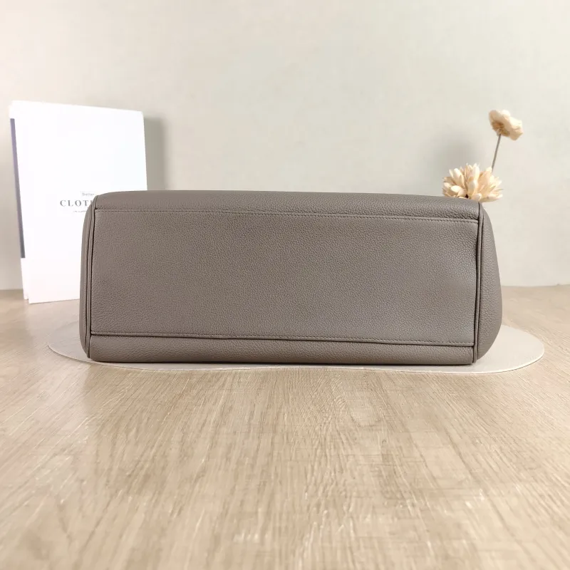 CELINE Shoulder Bag Soft 16Shoulder Bag Grey Calfskin Medium 32 × 15 × 24 cm — cover view 5 of 5