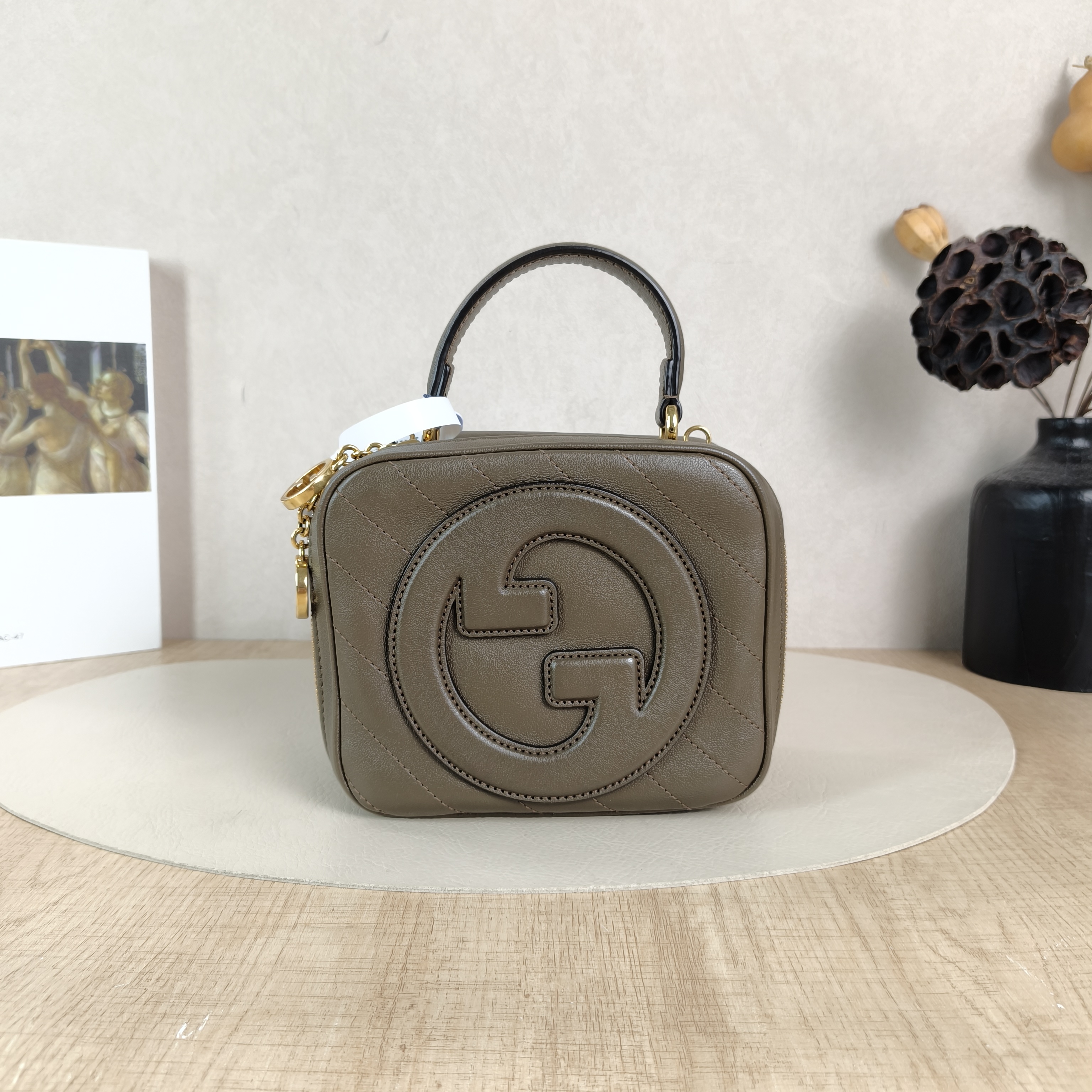 GUCCI Top Handle Bag Blondie Box Small17 × 9 × 15 cm