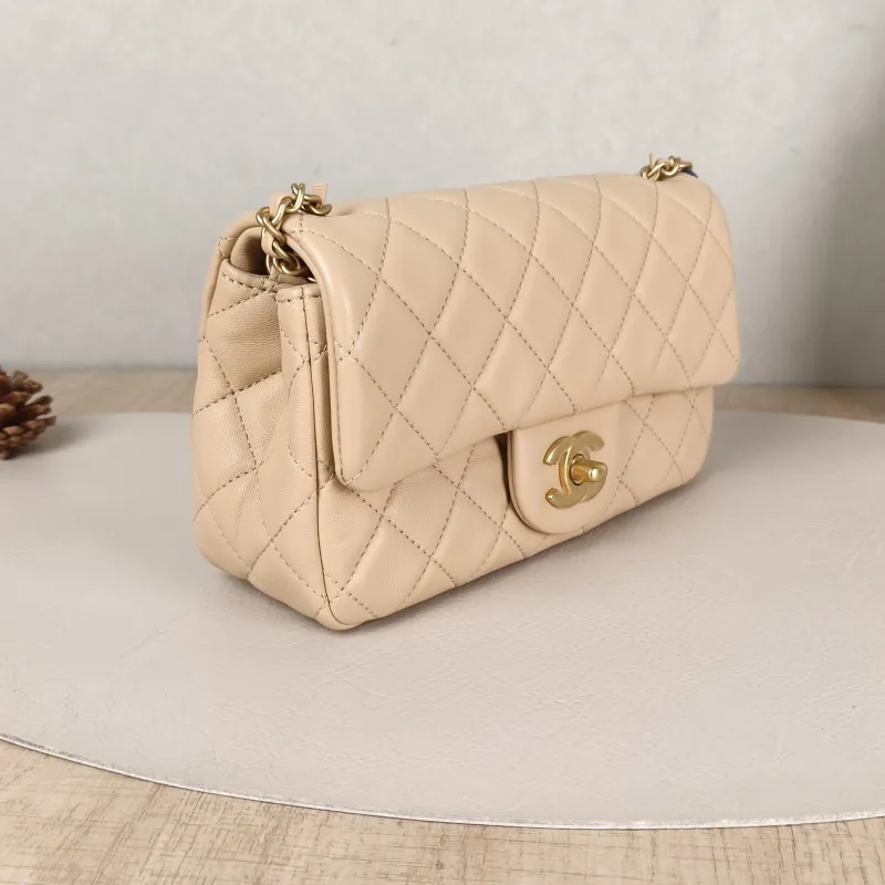 Chanel Crossbody Bag mini Lambskin mini20 × 6 × 12 cm — cover view 3 of 5