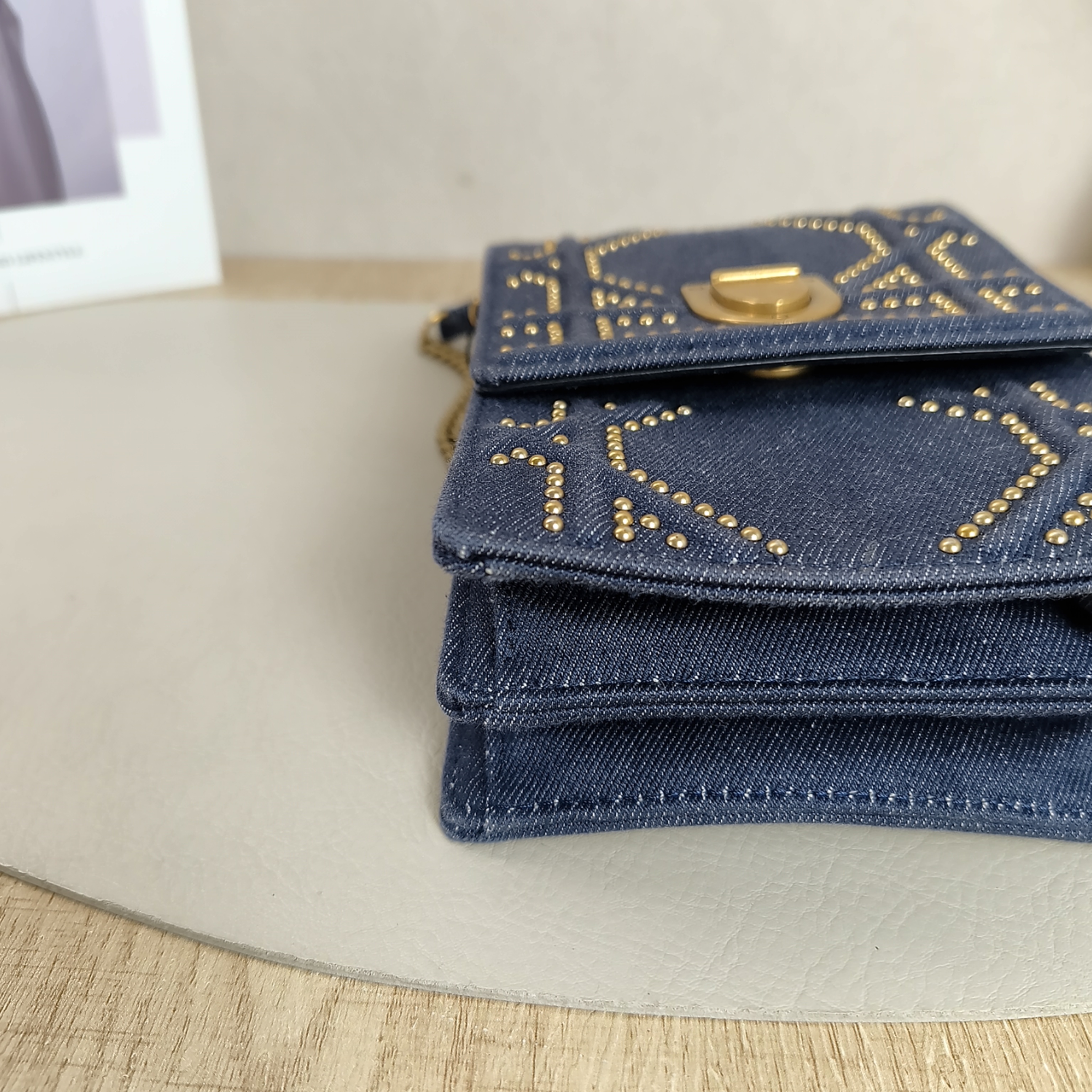 DIOR Crossbody Bag ama Blue One Size11.5 × 7 × 16.5 cm — cover view 3 of 10