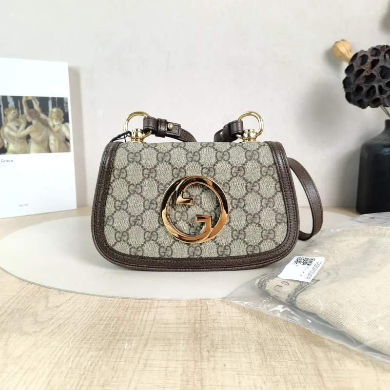 GUCCI Crossbody Bag Blondie Monogram PVC Small21 × 5 × 13 cm — cover view 2 of 6