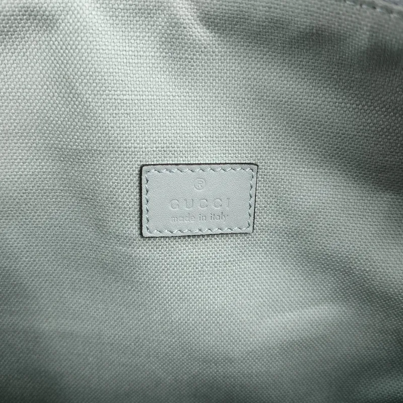 GUCCI Top Handle Bagvanity Vanity Case Bag Green Canvas Medium27.5 × 13 × 14.5 cm — detail view 5 of 14