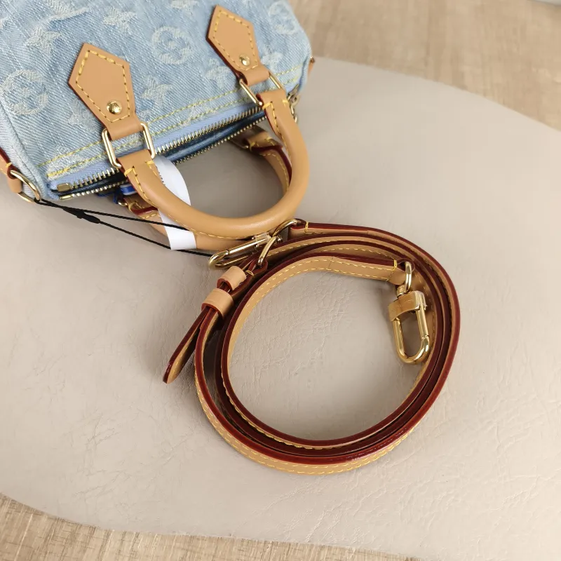 Louis Vuitton Crossbody Bag Speedy Nano Blue nano 16 × 7.5 × 10 cm — detail view 1 of 10