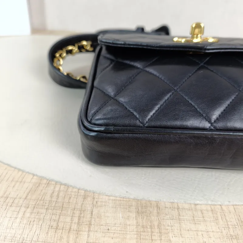 Chanel Belt Bag Belt Bag Black Calfskin One Size15 × 3 × 12 cm — detail view 9 of 12