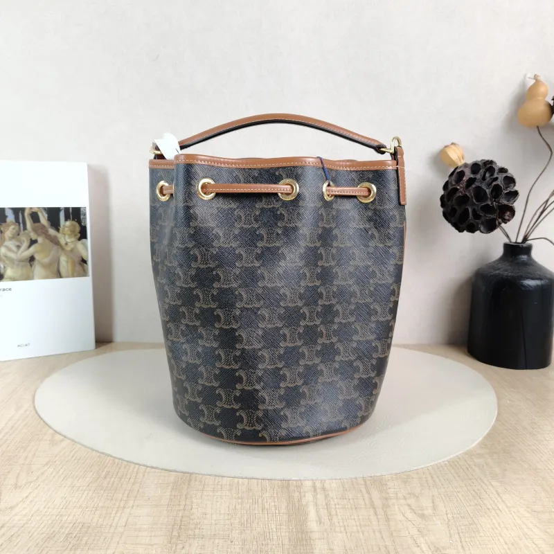 CELINE Crossbody Bag CLARA Monogram PVC Medium 20 × 20 × 24 cm — cover view 3 of 6
