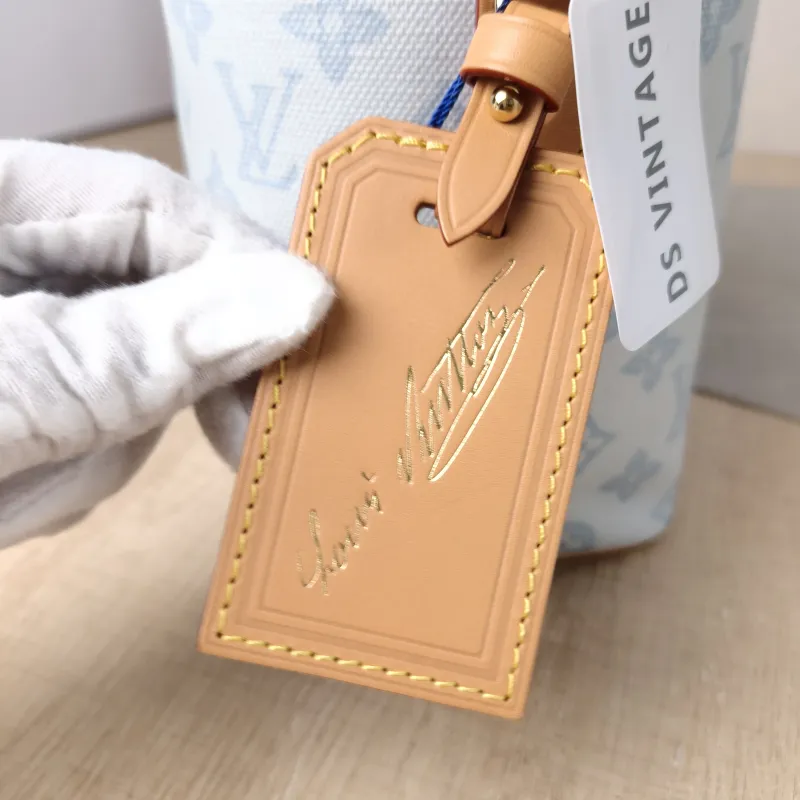 Louis Vuitton Top Handle Bag ALL IN BB Blue PVC BB 16 × 12 × 18 cm — detail view 2 of 13