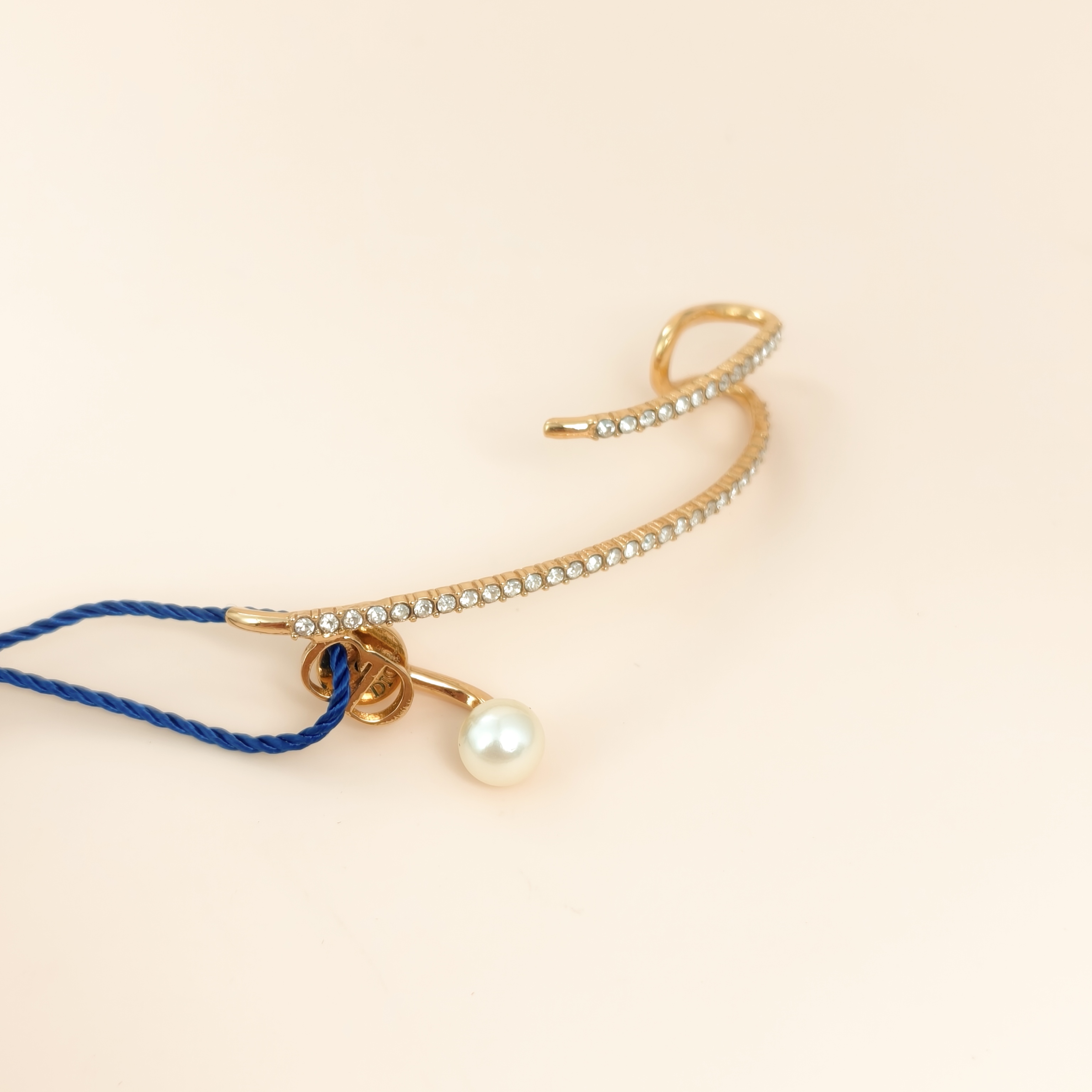 DIOR Earrings CD Pearl Earrings Gold One Size — cover view 6 of 6