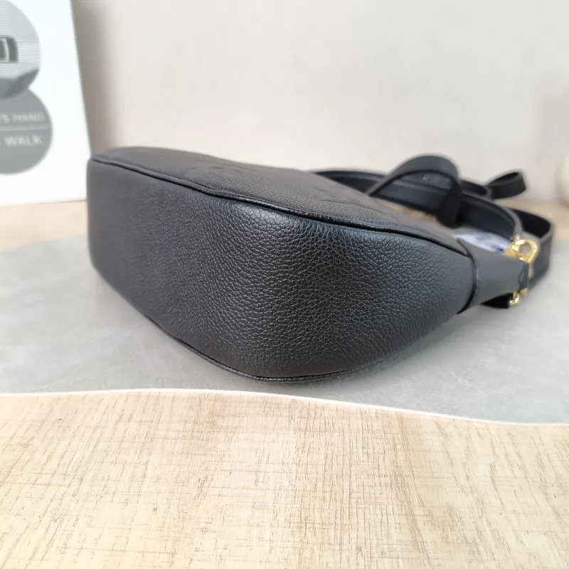 Louis Vuitton Shoulder Bag Bagatelle Black Empreinte Embossed Calfskin Small 24 × 7 × 18 cm — detail view 12 of 12