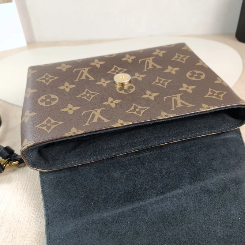 Louis Vuitton Crossbody Bag Locky BB Black PVC BB 20 × 7.5 × 16 cm — detail view 13 of 15