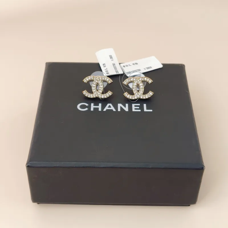 Chanel Earrings c Earrings Gold One Size — cover view 5 of 8