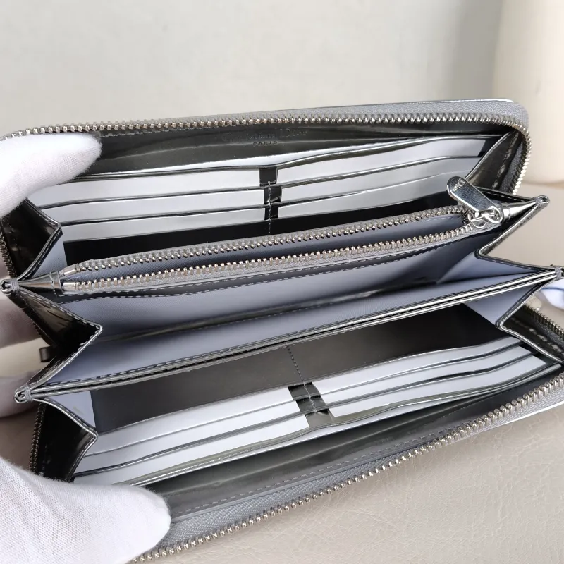 DIOR Wallet Edition Wallet Silver One Size19 × 2.5 × 10 cm — detail view 5 of 10