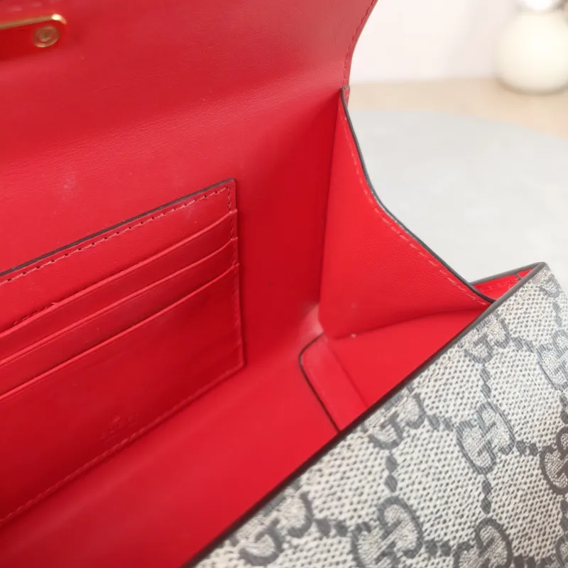 GUCCI Crossbody Bag LOVE Box Camera Bag Monogram PVC One Size 18 × 7 × 11 cm — detail view 11 of 12