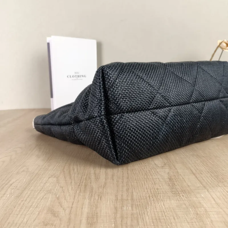 Chanel Shoulder Bag Tote Bag23M cocobeach Navy Woven One Size40 × 17 × 29 cm — detail view 6 of 14