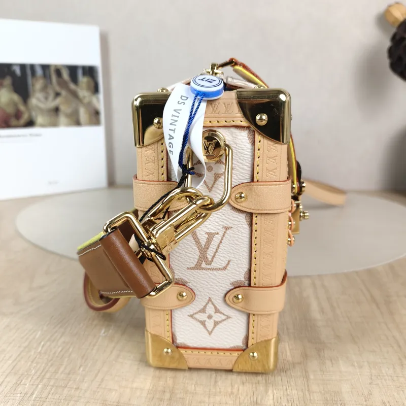 Louis Vuitton Crossbody Bag Side Trunk East West Box PVC Medium 28 × 7 × 15 cm — detail view 8 of 10