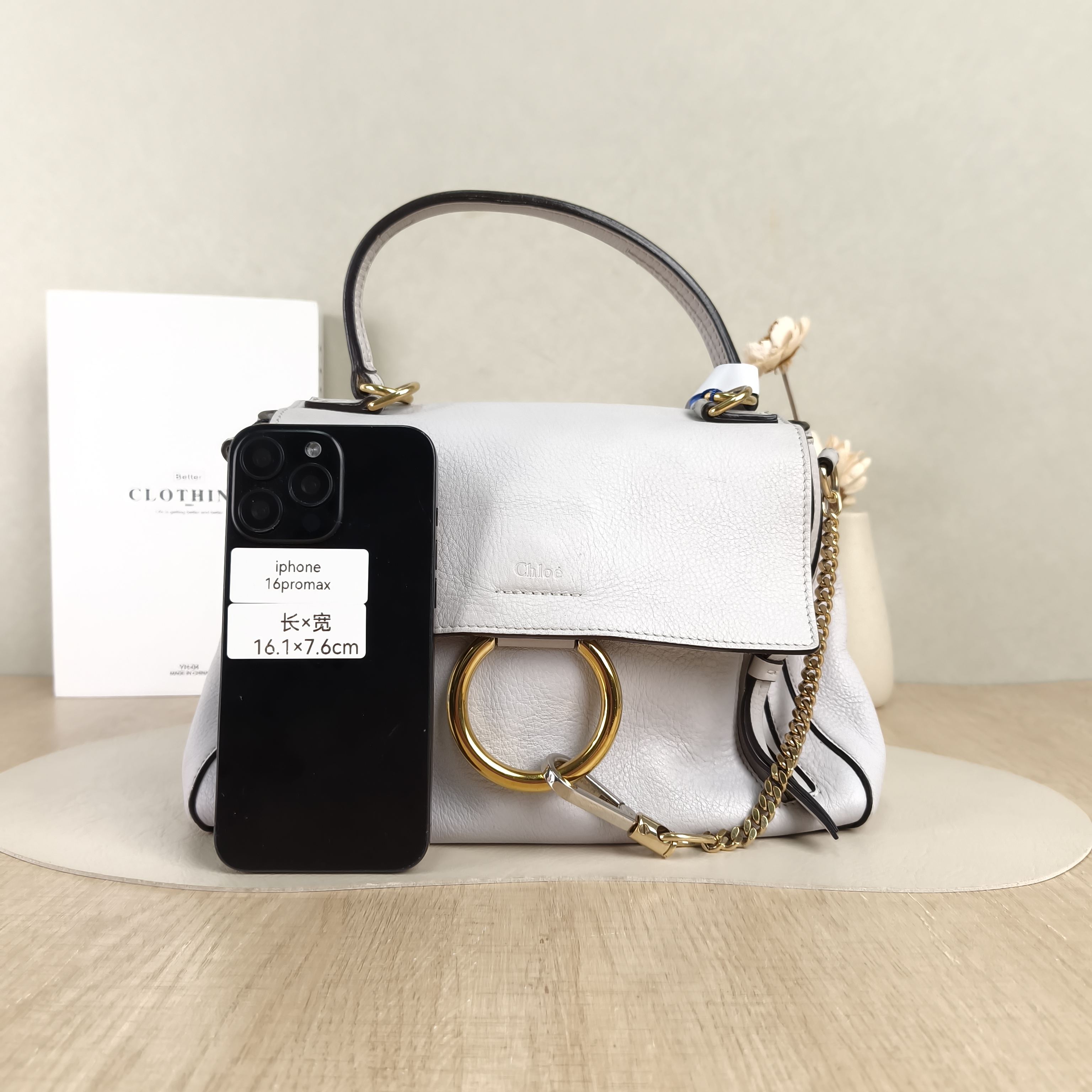 Chloé Shoulder Bagfaye Crossbody Bag Blue Calfskin One Size27 × 10 × 20 cm — cover view 5 of 5