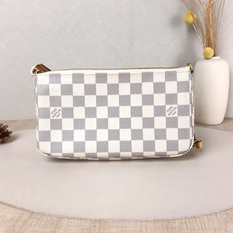 Louis Vuitton Shoulder Bag Vintage PVC Large 21 × 3 × 13 cm — cover view 2 of 6