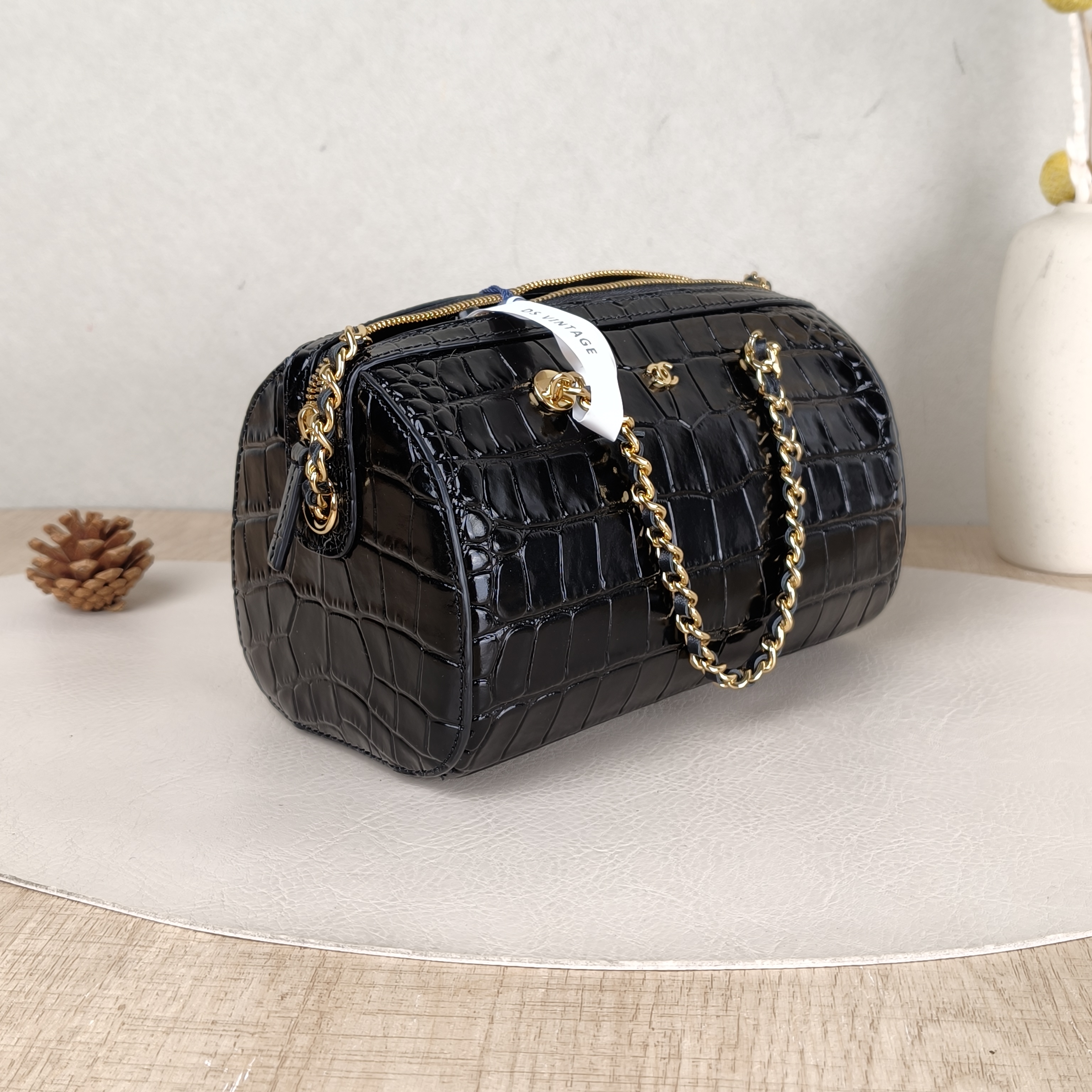 Chanel Crossbody Bag26a Crossbody Bag Black Calfskinmini19 × 11 × 11 cm — cover view 6 of 6
