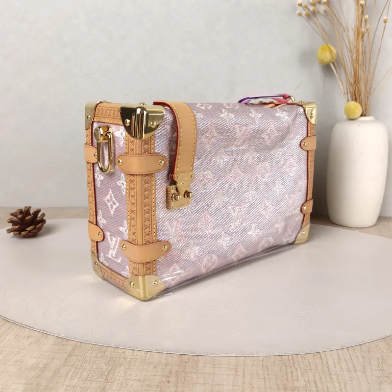Louis Vuitton Crossbody Bag Side Trunk Box PVC Medium 23.5 × 8.5 × 16 cm — cover view 4 of 5