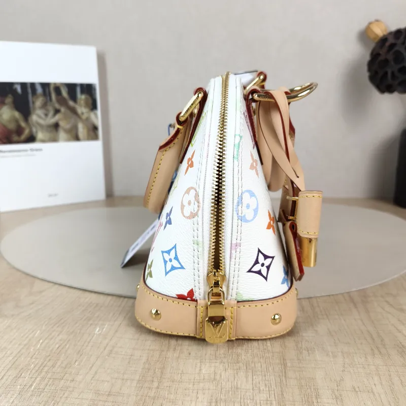 Louis Vuitton Crossbody Bag Alma BB Multicolore PVC BB 23.5 × 11.5 × 17.5 cm — detail view 5 of 11