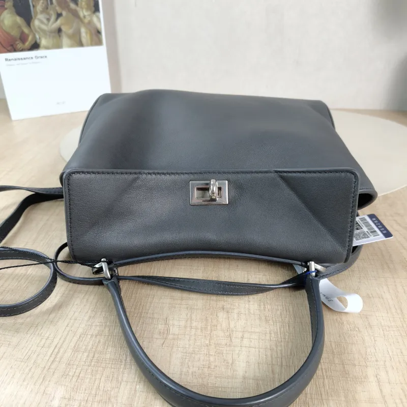 BALENCIAGA Crossbody Bag RODEO Grey Calfskinmini23 × 10 × 17 cm — detail view 13 of 13