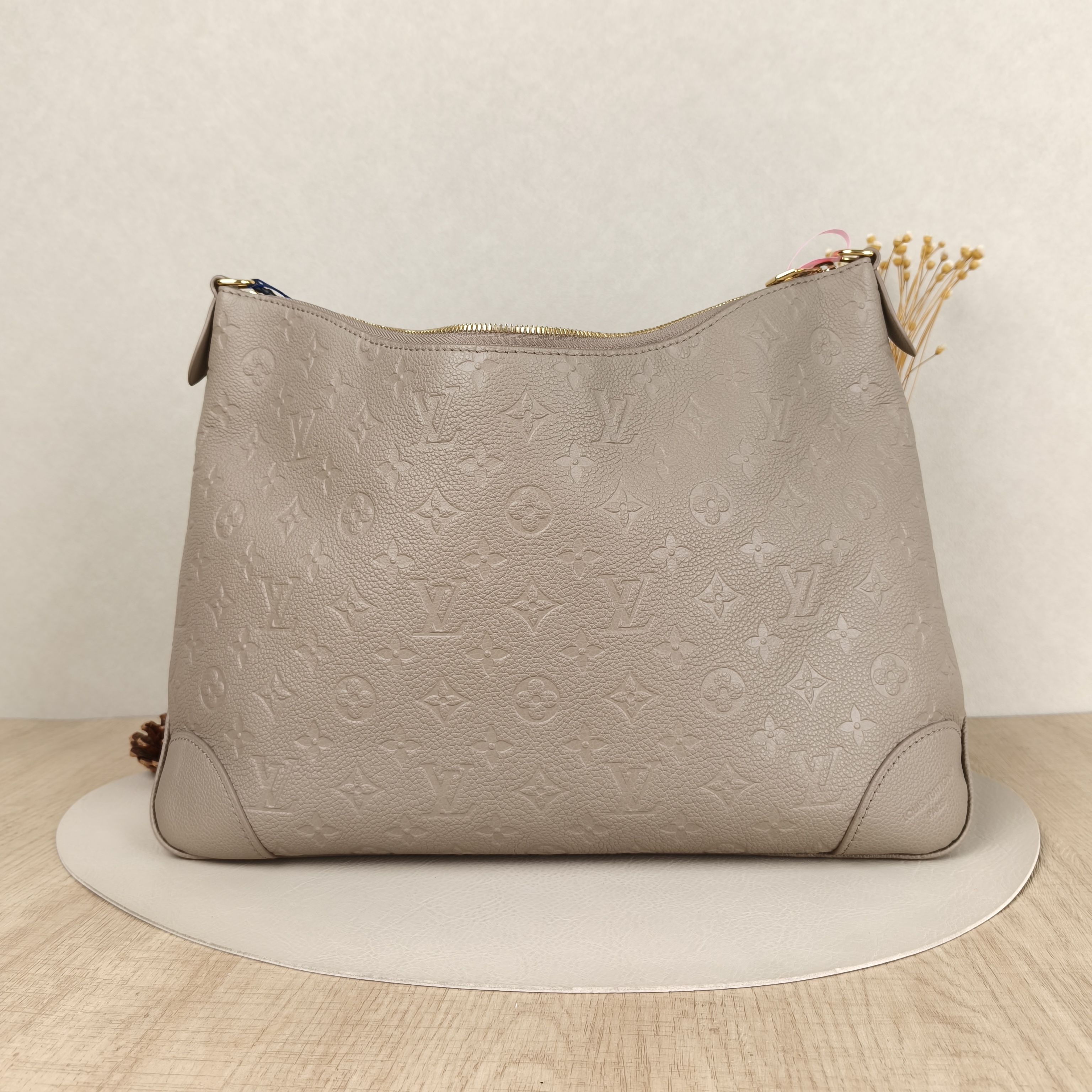 Louis Vuitton Shoulder Bag Boulogne Calfskin Large40 × 15 × 29 cm