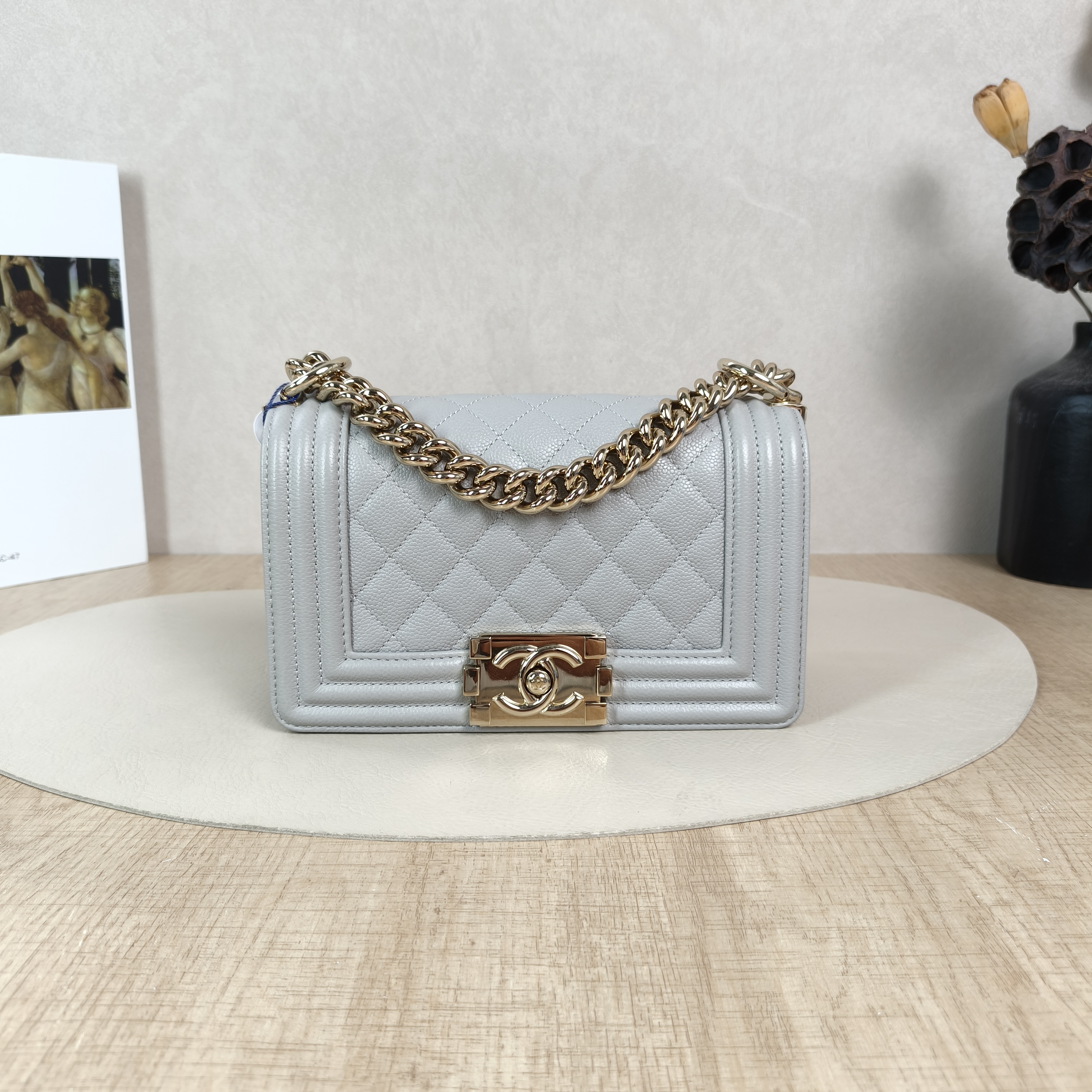 CHANEL Bag Le Boy​ 20.5*8.5*12