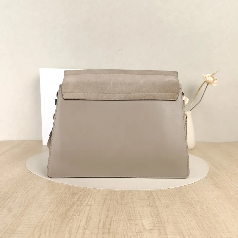 Chloé Crossbody Bag Crossbody Bag Grey Suede One Size31 × 5 × 26 cm — cover view 2 of 5