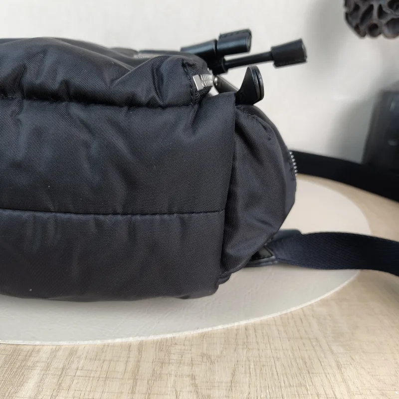 BURBERRY Backpack Backpack Black Nylon One Size 17 × 10 × 26 cm — detail view 10 of 11