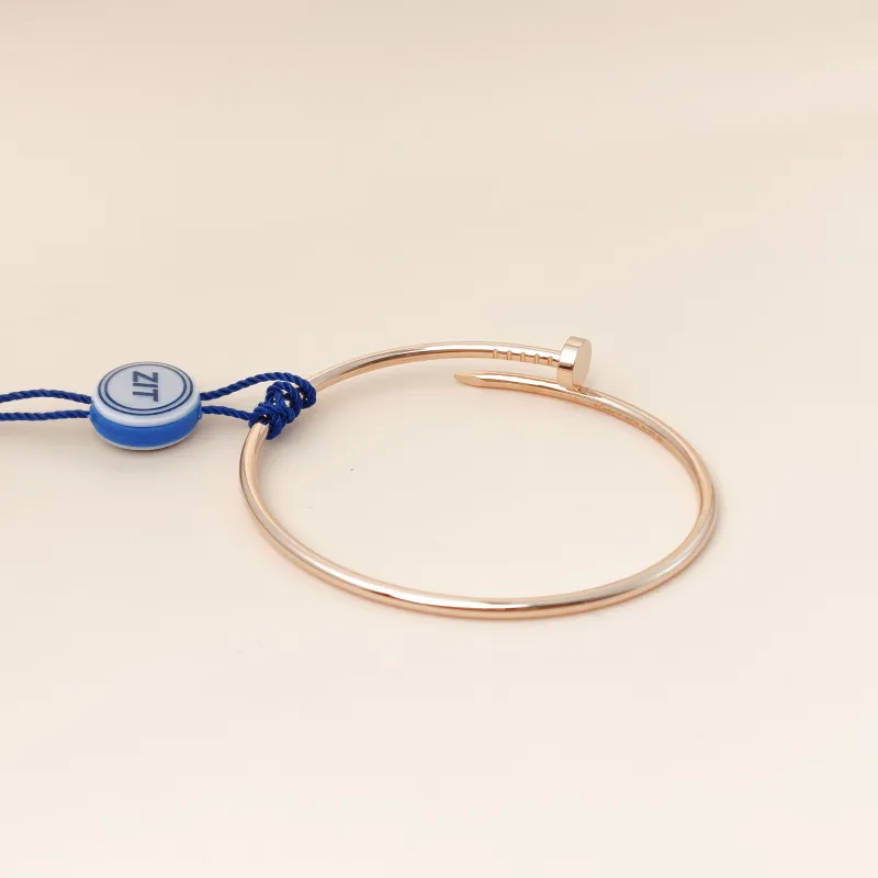 CARTIER Bangle Juste un Clou Bangle Rose Gold 18KR ose Gold Small 17 — cover view 8 of 8
