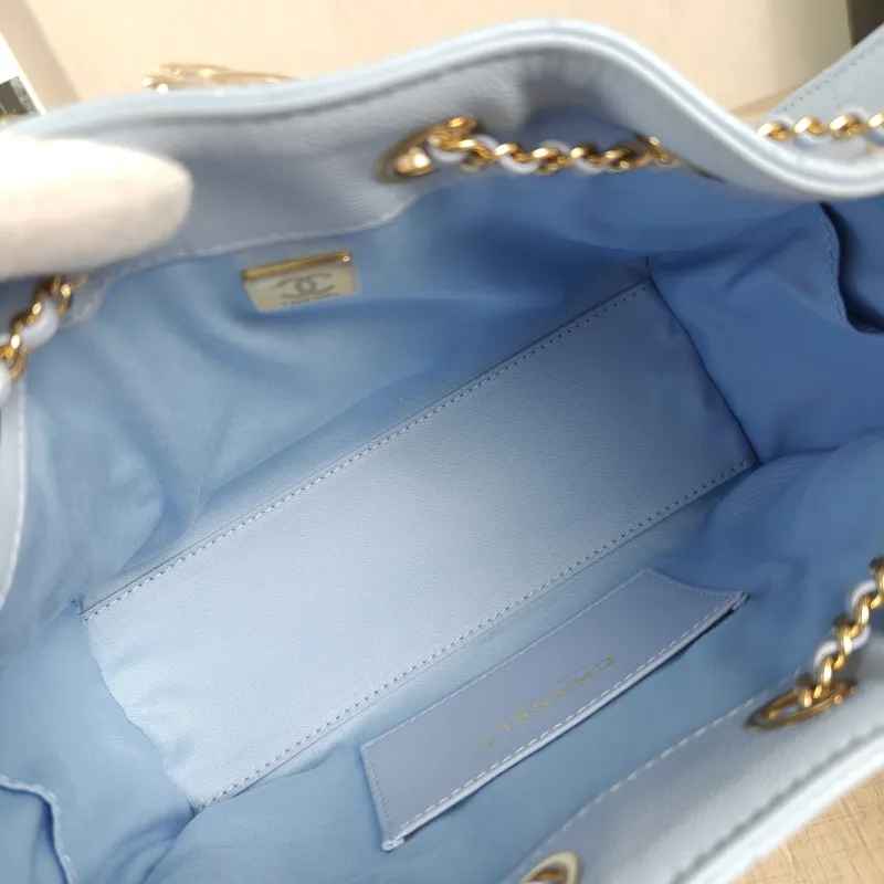 Chanel Crossbody Bag 25Bag Blue Grained Calfskin Mini 22 × 12.5 × 20 cm — detail view 5 of 13