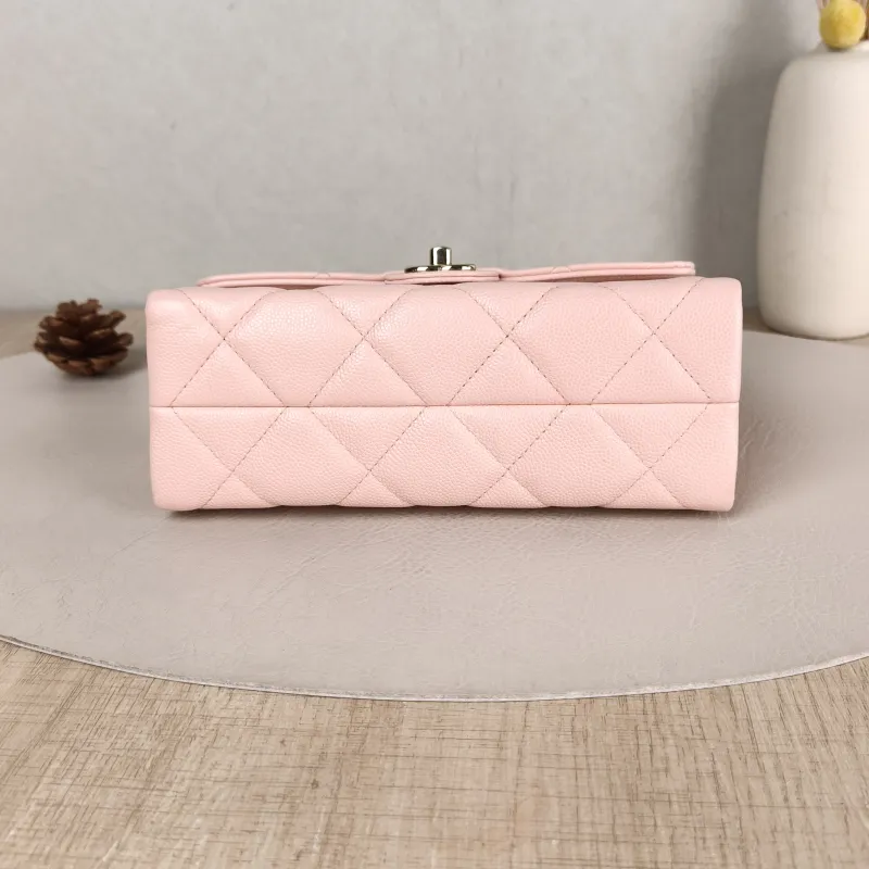 Chanel Crossbody Bag Top Handle Crossbody Bag Box Pink Calfskin One Size 19 × 8 × 12 cm — cover view 5 of 5