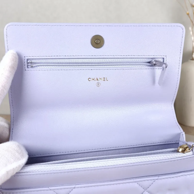 Chanel Crossbody Bag 19Bag WOC SL ambskin Mini 19.2 × 3.5 × 12.3 cm — detail view 3 of 13