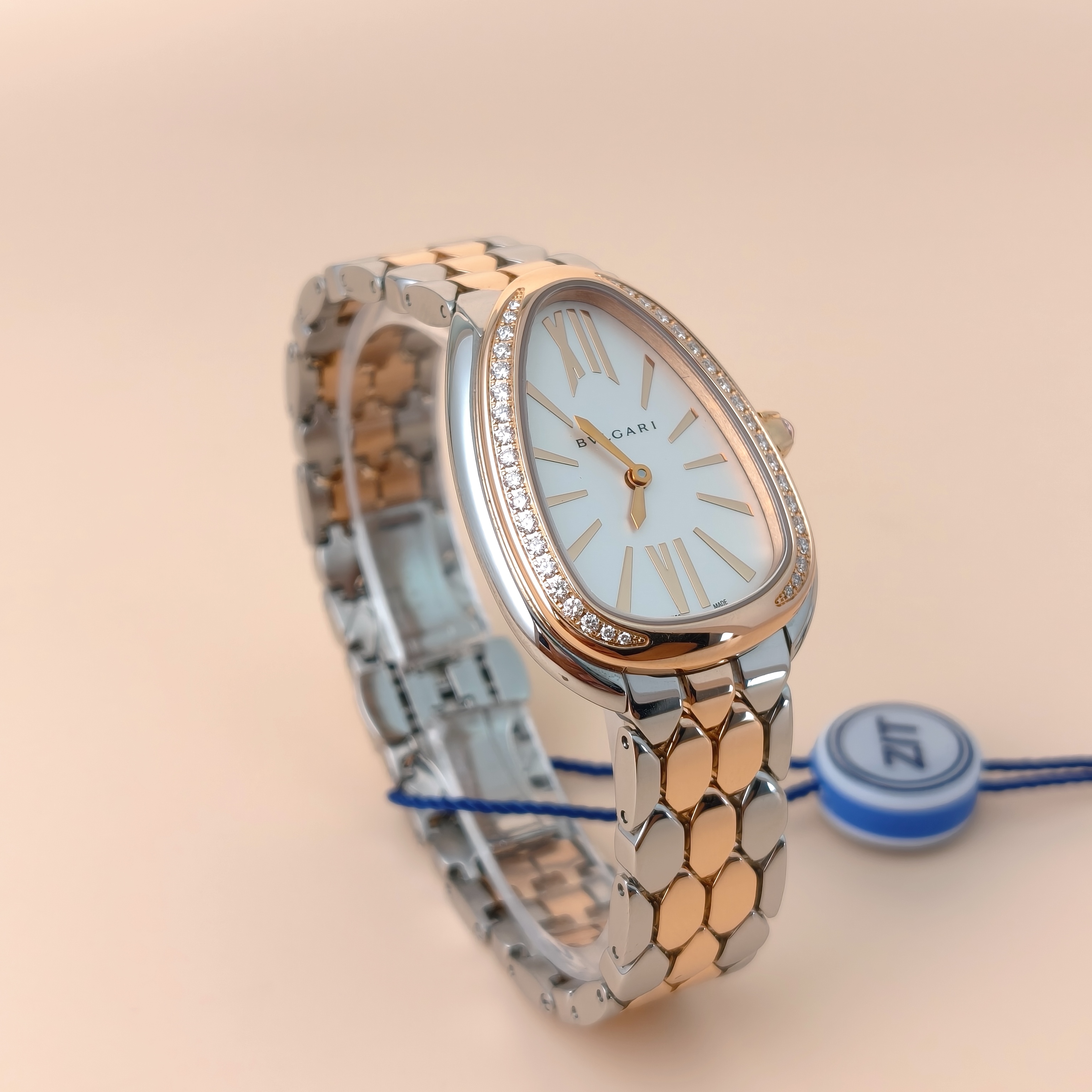 Bvlgari Watch serpenti Collection Watch White18KR ose Gold One Size33mm — cover view 7 of 11