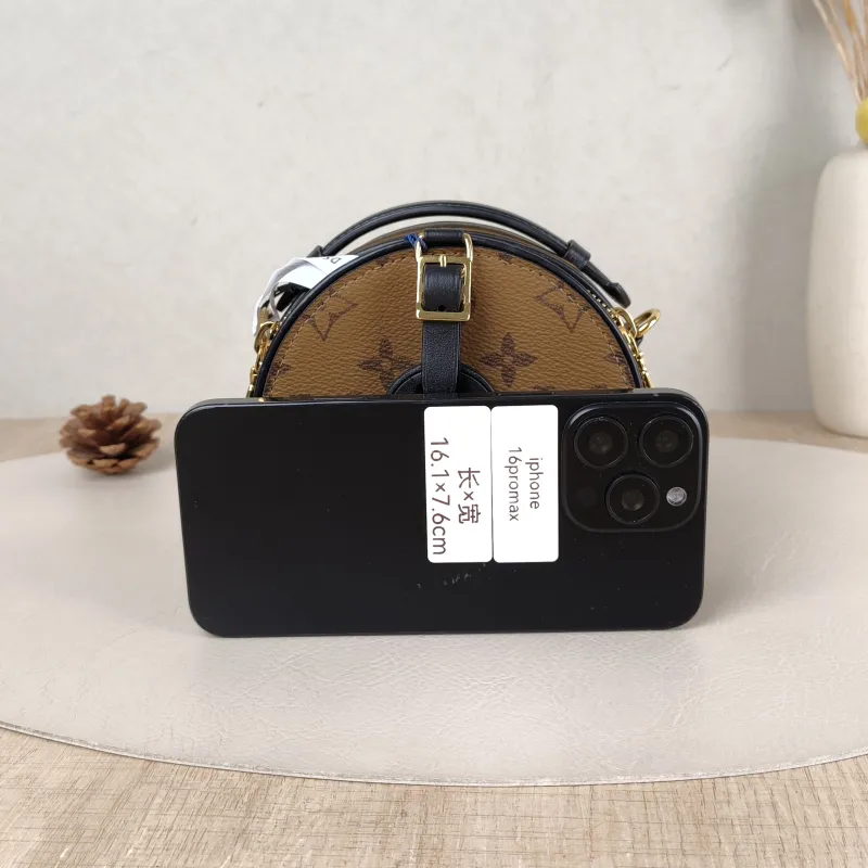 Louis Vuitton Crossbody Bag Mini BOITE CHAPEAU Monogram PVC Mini 13 × 6.5 × 12 cm — cover view 5 of 6