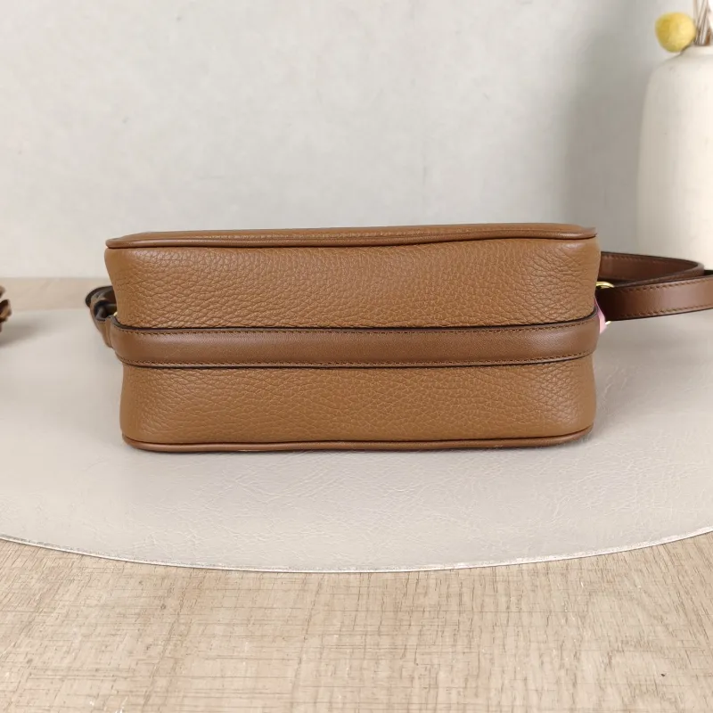 GUCCI Shoulder Bag Half Horsebit Horsebit Shoulder Bag Brown Calfskinmini19 × 9 × 9.5 cm — cover view 3 of 6