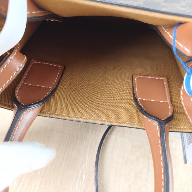 CELINE Crossbody Bag CABAS Mini Monogram PVC Mini 17 × 4 × 20.5 cm — detail view 3 of 12