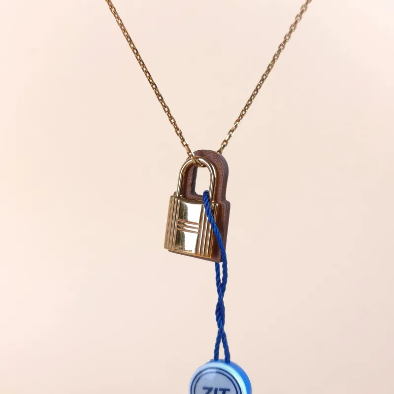 Hermès Necklace O'Kelly Necklace Gold One Size 49cm