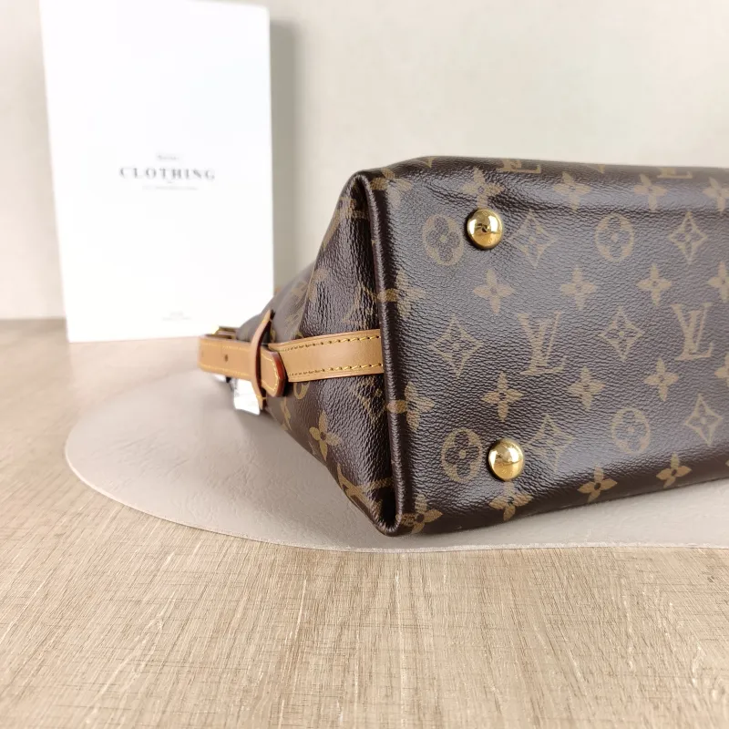 Louis Vuitton Crossbody Bag Carryall Monogram PVC Small 29 × 12 × 24 cm — detail view 3 of 11