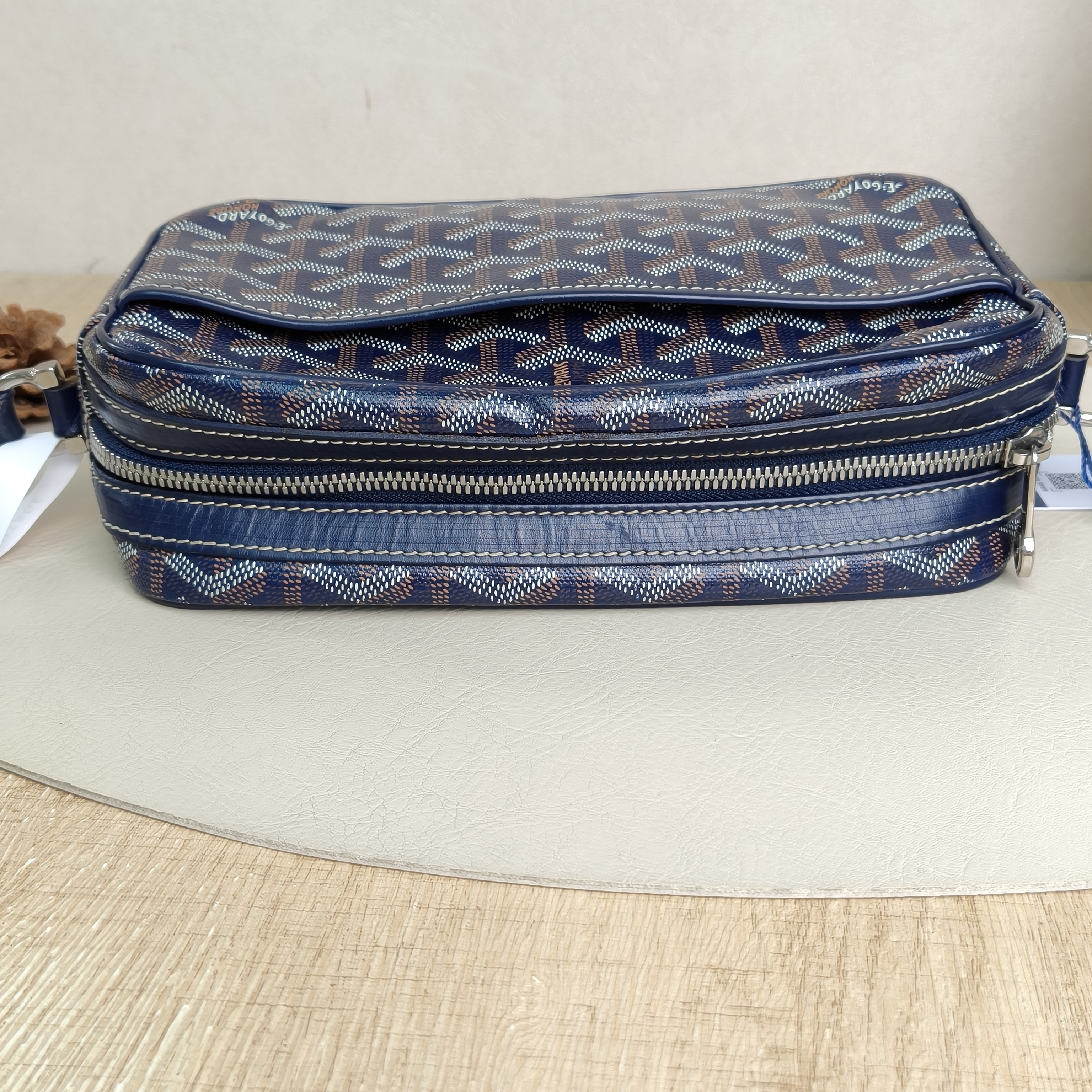 GOYARD cap-vert Camera Bag Small Bluepvc · Dust Bag · 22 × 6.5 × 13 cm — cover view 9 of 11