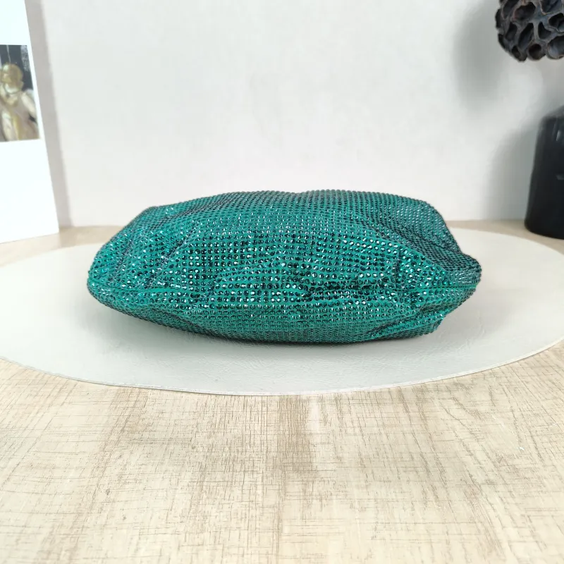 Bottega Veneta Top Handle Bag Jodie Green Mini 26 × 8 × 13 cm — cover view 2 of 5