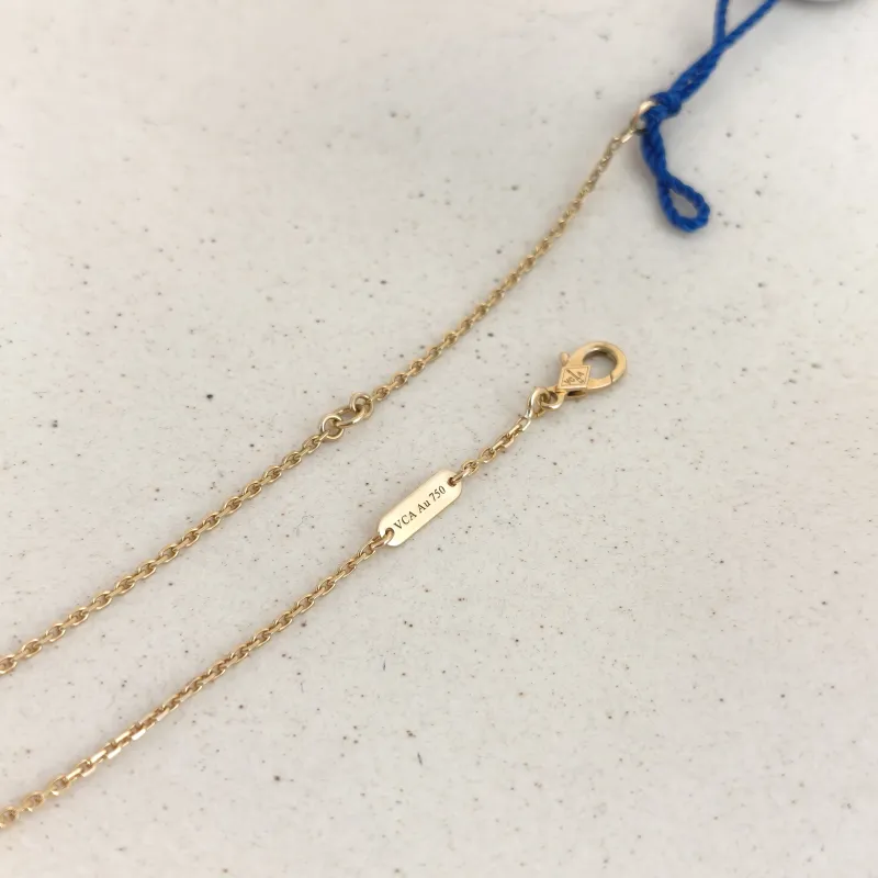 Van Cleef & Arpels Necklace Alhambra Alhambra Collection Necklace 18KY ellow Gold Vintage Small 47cm — cover view 4 of 8