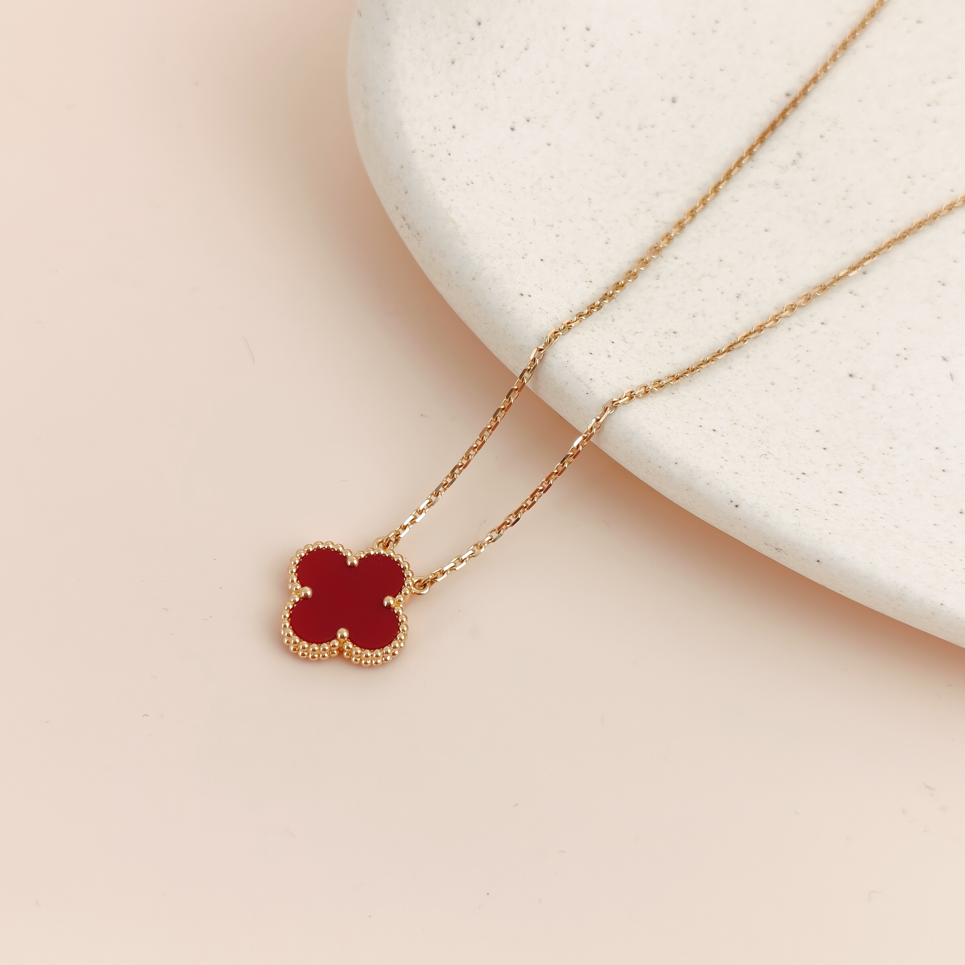 Van Cleef & Arpels Necklace Alhambra Alhambra Collection Necklace 18KY ellow Gold Vintage Small1.5 × 1.5 × 40 cm — cover view 9 of 9