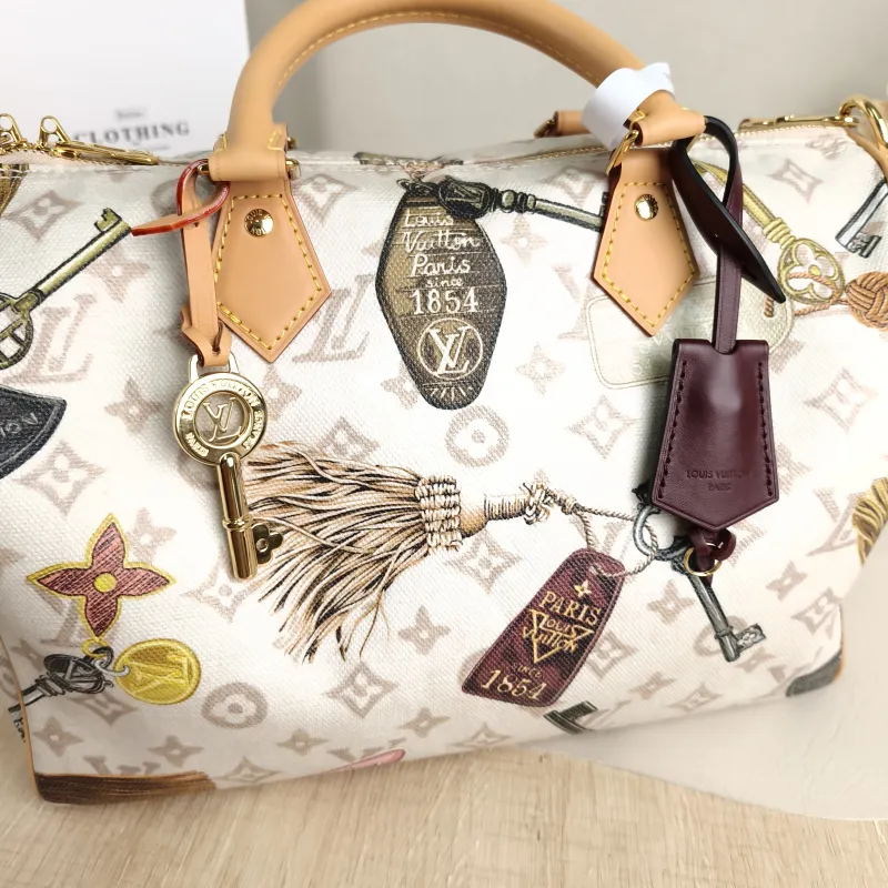 Louis Vuitton Top Handle Bag Speedy Soft 30 PVC One Size30 × 17 × 21 cm — detail view 9 of 13