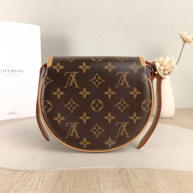 Louis Vuitton Crossbody Bag Tambourin Monogram PVC One Size 18 × 8 × 15 cm — cover view 3 of 6